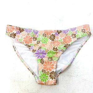 Roxy Big Girls All About Sol Bikini Bottom (White, 14)